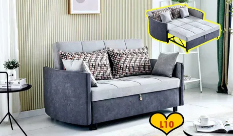 Sofa giường vải nỉ - Sự ấm áp và thoải mái cho không gian