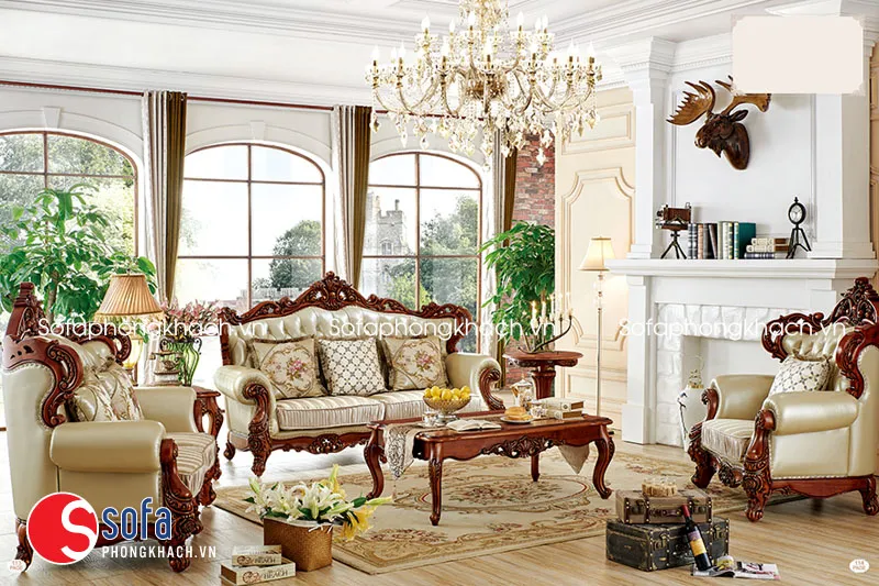 Mua ghế Sofa Cổ Điển Châu Âu nhập khẩu ở đâu tại Hà Nội