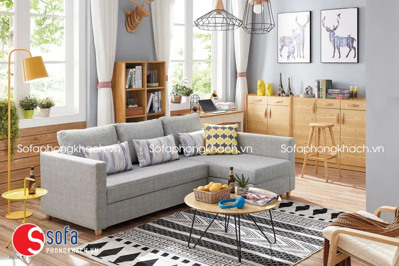 Những ưu điểm tuyệt vời của sofa vải không phải ai cũng biết