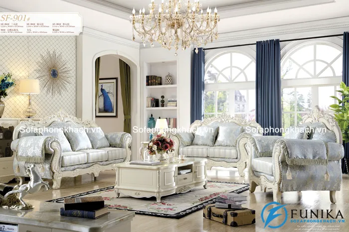 Chọn mua sofa tân cổ điển đúng chuẩn với mức giá ưu đãi tại Nội thất nhập khẩu Funika