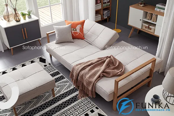 Mua sofa giường loại nào tốt? Da - Vải hay Gỗ