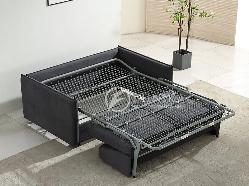 Ghế sofa giường thông minh cao cấp 2501 khung sofa rất chắc chắn.