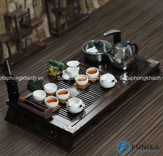 Bàn trà đẹp và nghệ thuật thưởng trà thanh tao (Tiếp)