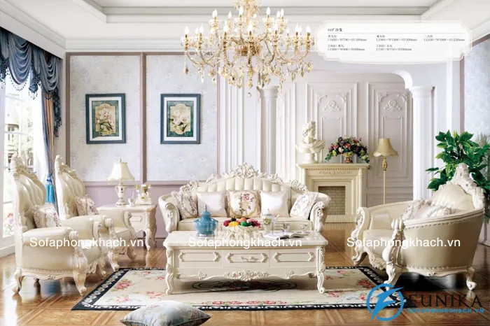 Vì sao nên lựa chọn ghế sofa tân cổ điển tại nội thất Funika