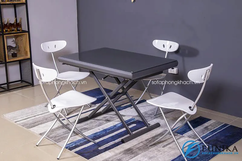 Bàn ăn nâng hạ - mở rộng B2422
