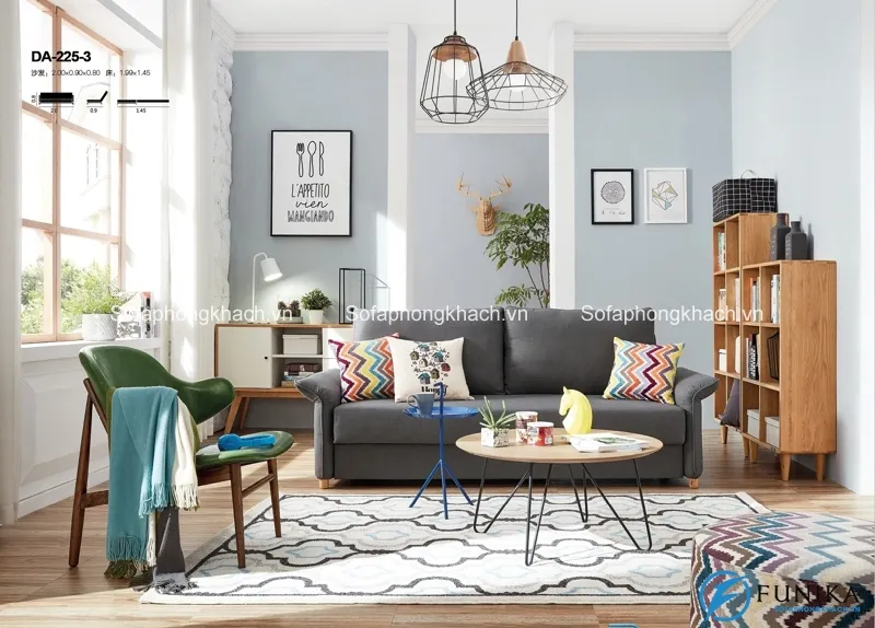Những mẫu sofa giường đẹp năng động cho cô nàng cá tính