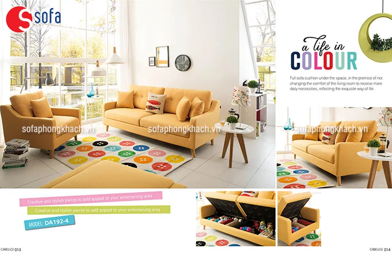 Ghế sofa đẹp cho phòng khách nhỏ