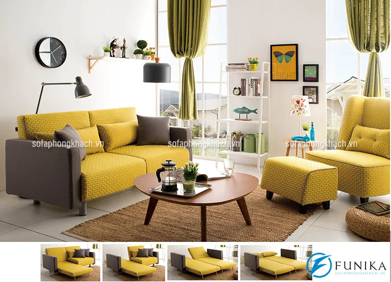 Trang trí phòng khách ấn tượng, độc đáo với mẫu sofa hiện đại