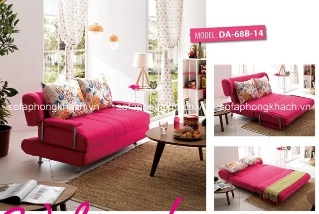 Sofa kiêm giường thông minh trong trang trí nội thất năm 2018