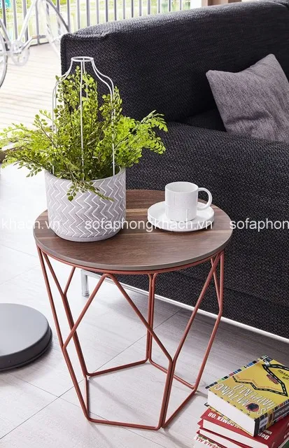 Những mẫu bàn trà tròn phù hợp với ghế sofa nhất