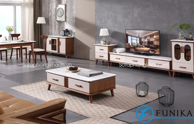 Sắm bàn trà kích thước 1300x700 mm cùng gia đình đón Tết