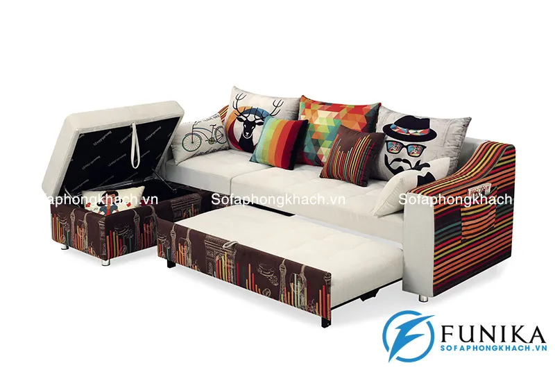 Bàn giao sofa giường BK-9012 tại quận Hoàn Kiếm