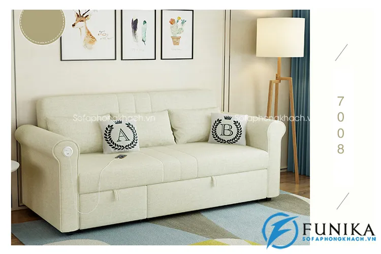 Những mẫu ghế sofa màu trắng cho phòng khách cực sang