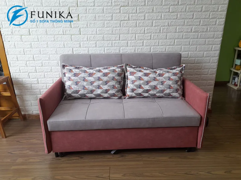 Bàn giao sofa giường L11 vải khoa học cho khách hàng tại Hoàn Kiếm và Nam Từ Liêm