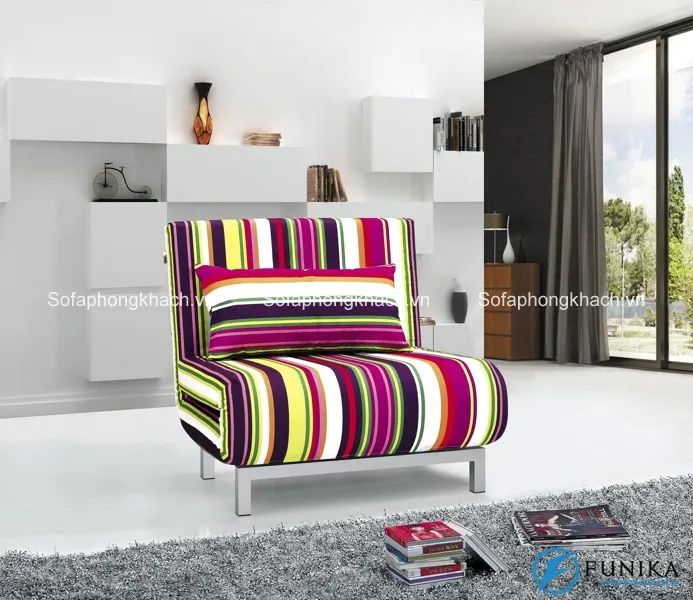 Chọn lựa mẫu sofa giường kẻ sọc cá tính và năng động