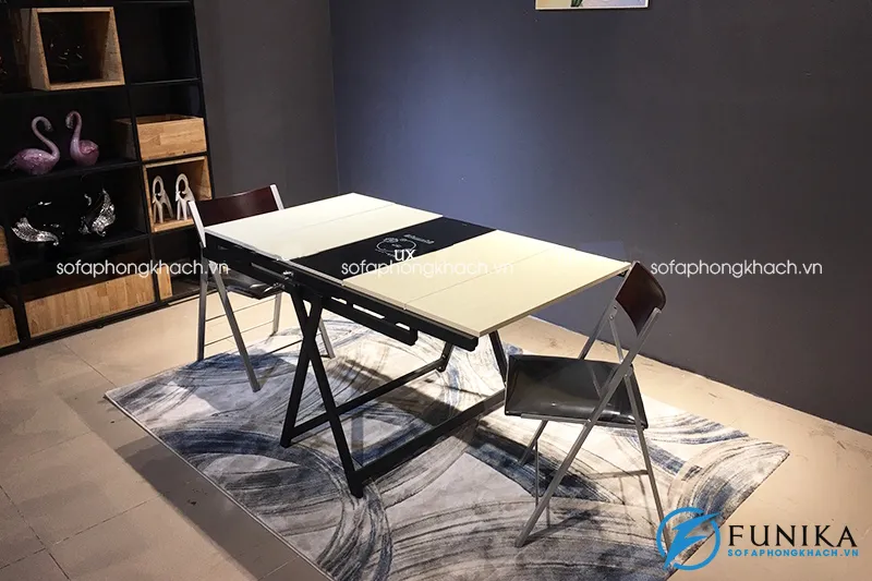 Bàn ăn gấp gọn cho 8 người B2208