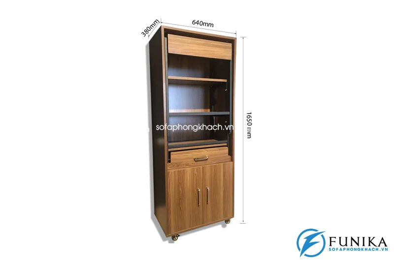bàn ăn thông minh kèm tủ đồ JW003