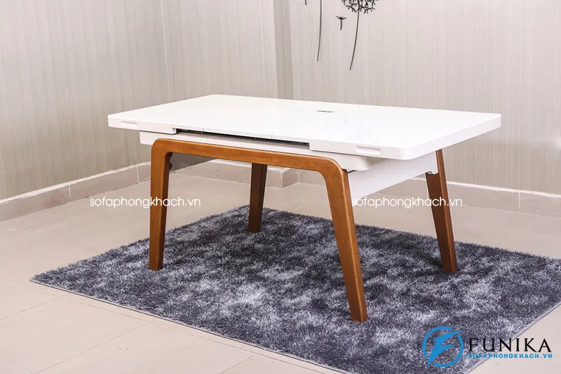 Bàn ăn có bếp từ xếp gọn T1358