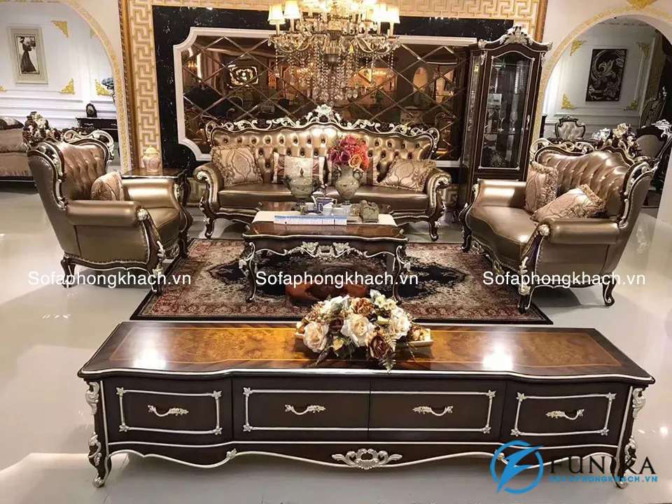 Sofa cổ điển cao cấp DZ14