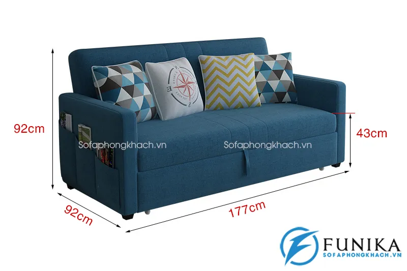 sofa giường nhập khẩu 866-7