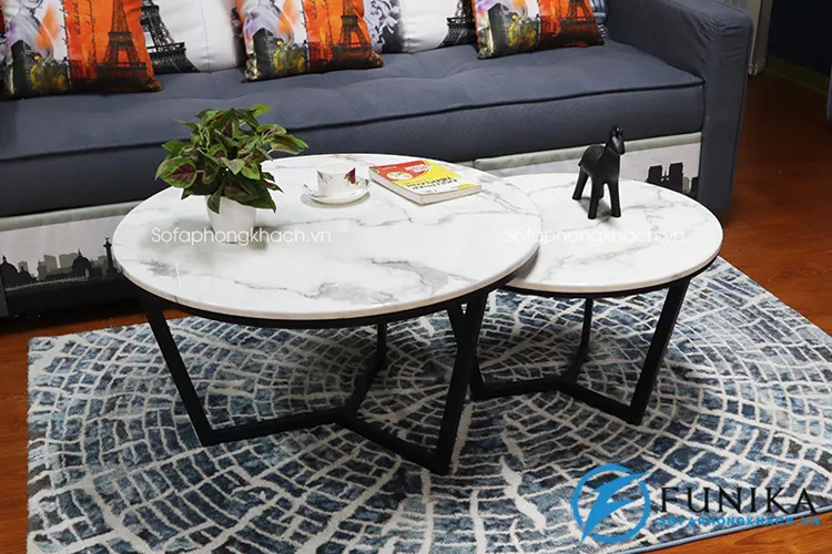 Bàn trà mặt đá 4003