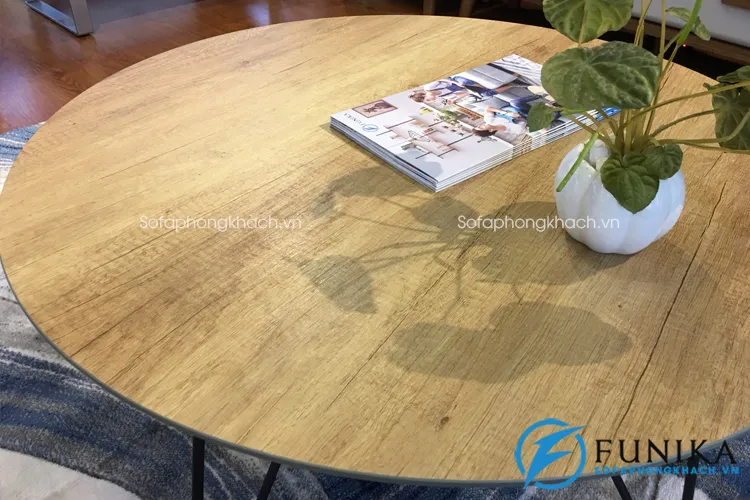 Bàn trà tròn hiện đại 9986