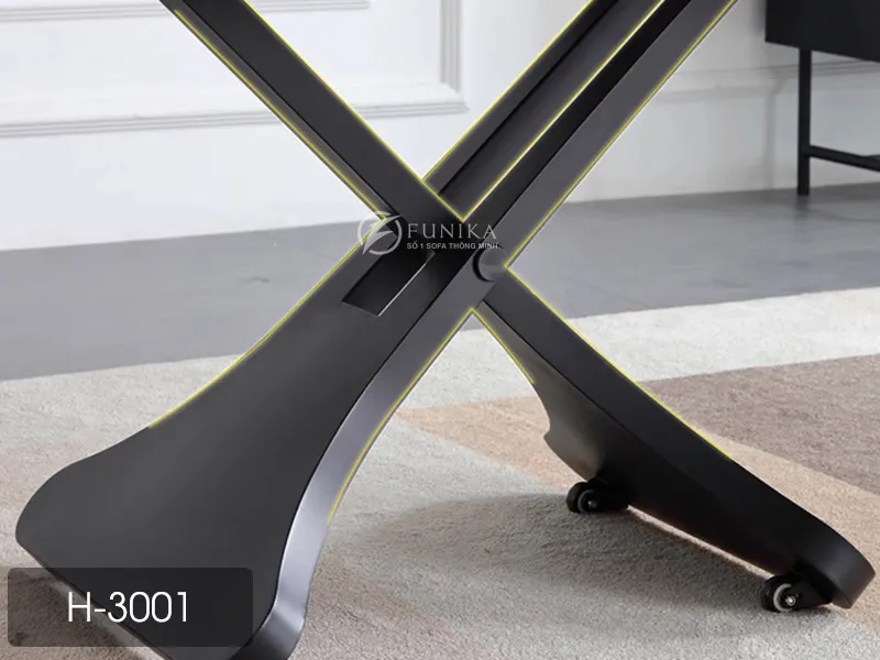 Bộ khung thép cacborn chắc chắn của bàn trà thông minh đa năng h3001
