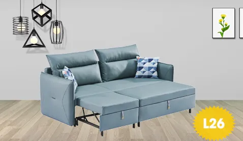 Sofa giường 02 ngăn kéo L26-2