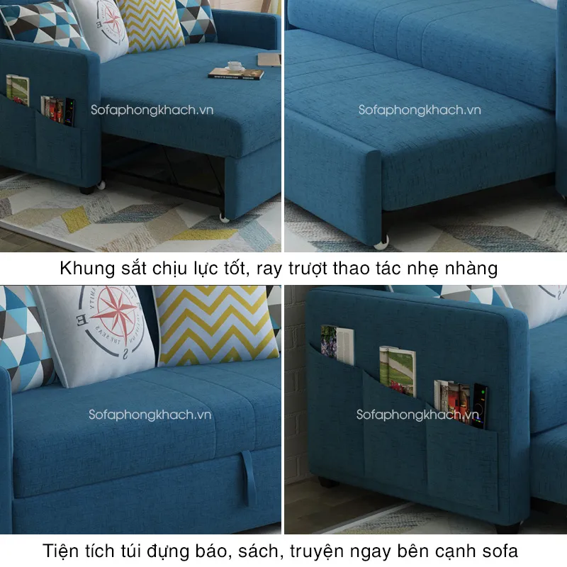sofa giường nhập khẩu 866
