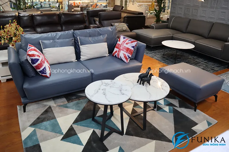 Sofa da văng dài A18