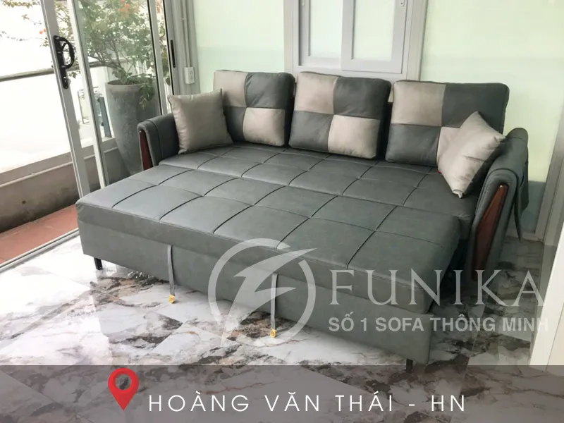 ghế sofa giường kéo L06-3 Hoàng Văn Thái - Thanh Xuân - Hà Nội.