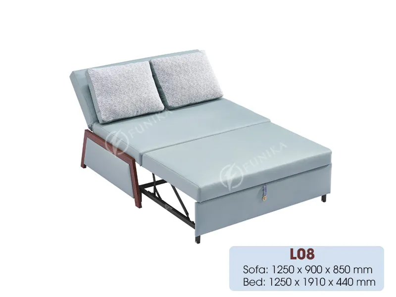 ghế sofa giường nhỏ gọn L08