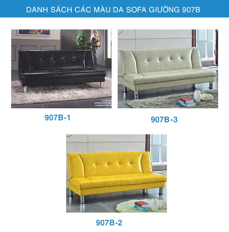 Bảng màu sofa giường 907B