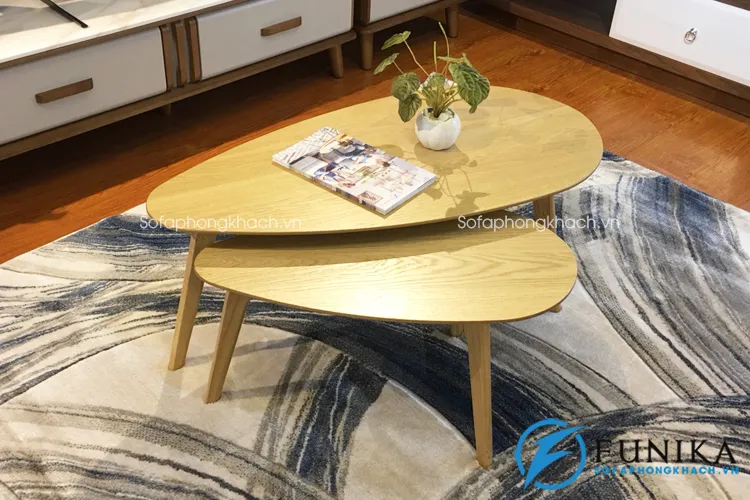Bàn trà chiếc lá 9360