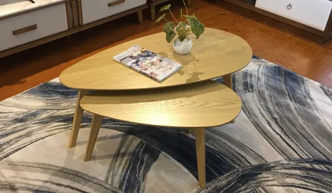Bộ bàn trà chiếc lá 9360