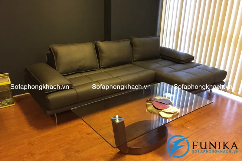 Sofa góc da malaysia 7051