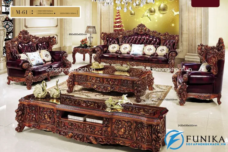 Sofa cổ điển đẳng cấp M61
