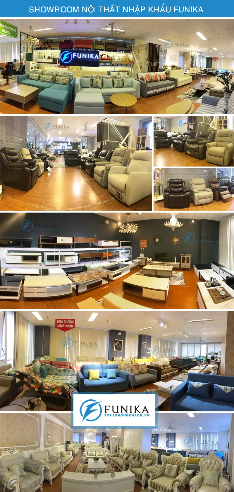 Ảnh showroom nội thất Funika
