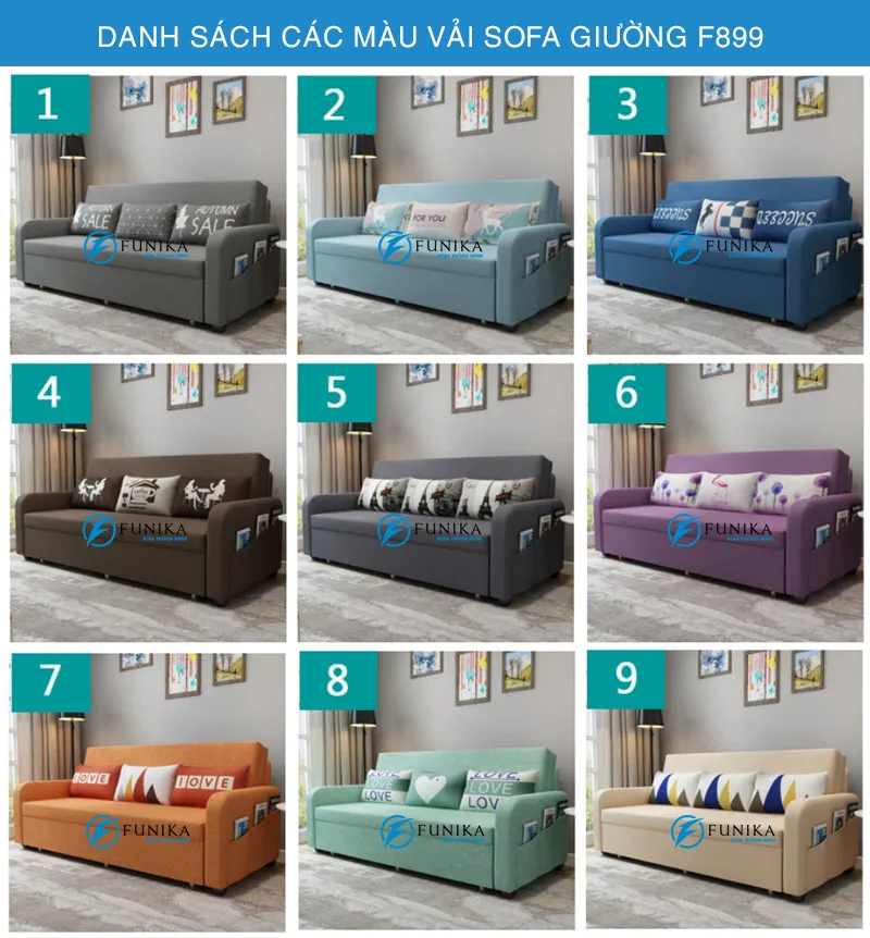 Sofa giường thông minh F899