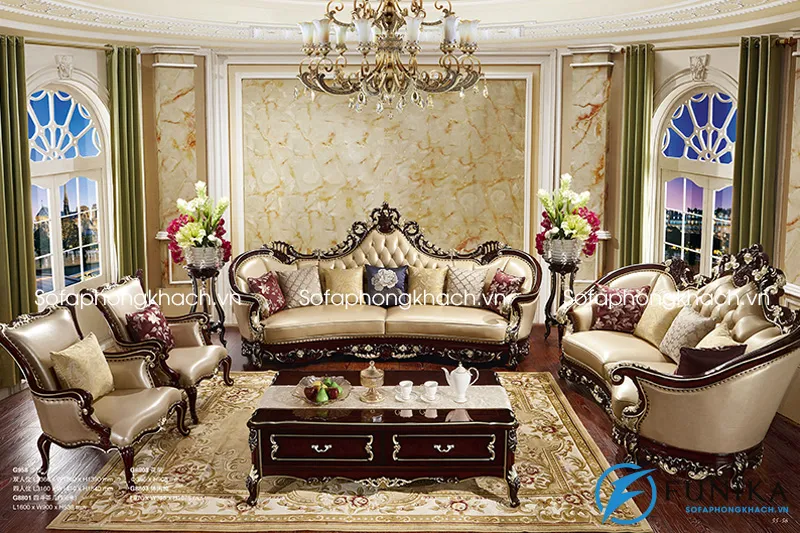 sofa cổ điển G958