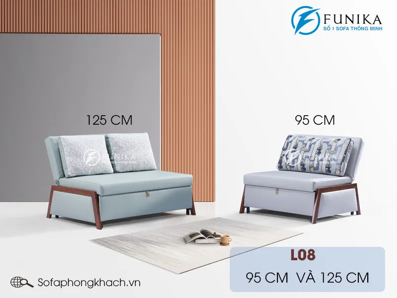 L08 có hai kích thước để lựa chọn