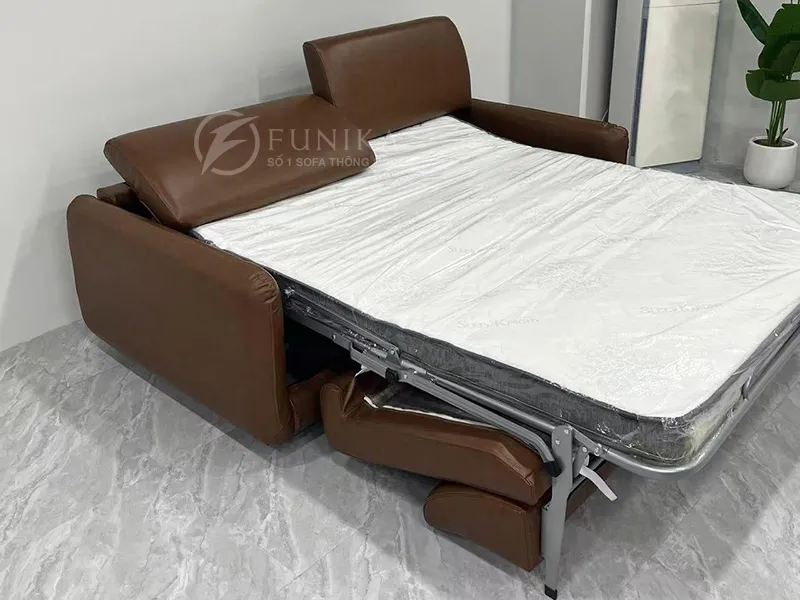 Ghế sofa giường thông minh cao cấp T188 tại chung cư Smart city Tây Mỗ Hà Nội.