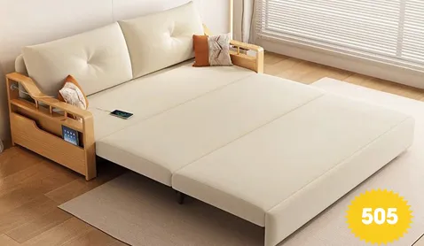 Sofa giường gỗ thông minh 505 nhập khẩu