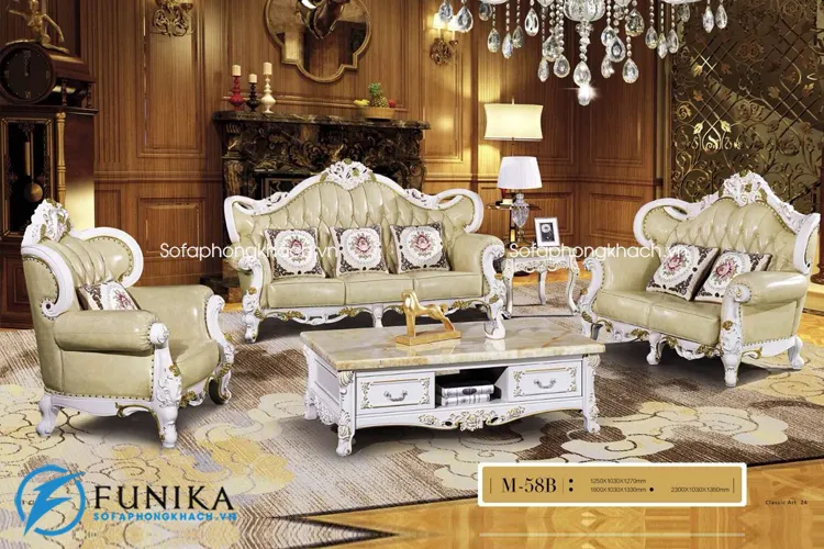 Sofa cổ điển cao cấp M58B