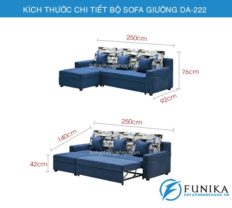 Sofa giường đa năng DA-222
