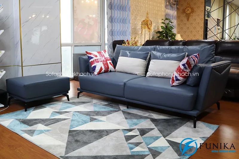 Sofa da văng dài A18