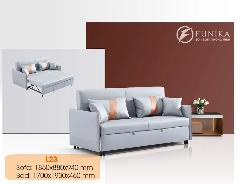 sofa giường kéo L23 nhập khẩu 