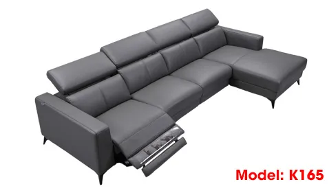 Sofa da thật K165