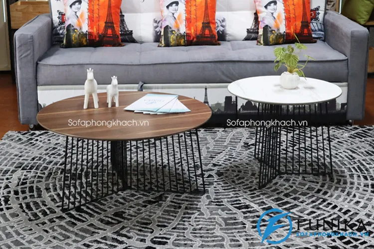 Bàn trà tròn 3006 nhập khẩu