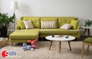 Ghế sofa phòng khách đẹp phù hợp với gia chủ mệnh Mộc